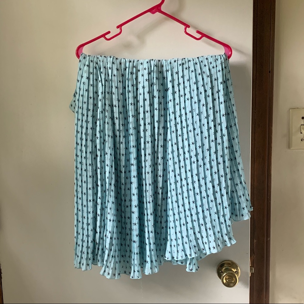 ASOS Glamorous Curve Midi Skirt in Mini Star Print